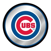 Chicago Cubs: Modern Disc Mirrored Wall Sign, AGS-MBCUBS-235-01A