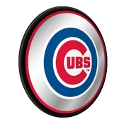 Chicago Cubs: Modern Disc Mirrored Wall Sign, AGS-MBCUBS-235-01A