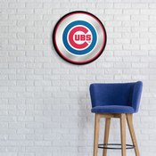 Chicago Cubs: Modern Disc Mirrored Wall Sign, AGS-MBCUBS-235-01A