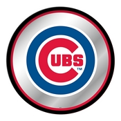 Chicago Cubs: Modern Disc Mirrored Wall Sign, AGS-MBCUBS-235-01A