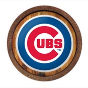 Chicago Cubs: "Faux" Barrel Top Sign, FNB-MBCUBS-240-01