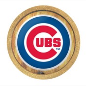 Chicago Cubs: "Faux" Barrel Top Sign, FNB-MBCUBS-240-01