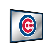 Chicago Cubs: Framed Mirrored Wall Sign, AGS-MBCUBS-265-01A