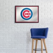 Chicago Cubs: Framed Mirrored Wall Sign, AGS-MBCUBS-265-01A