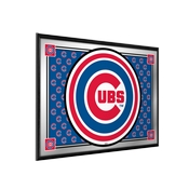 Chicago Cubs: Team Spirit - Framed Mirrored Wall Sign, AGS-MBCUBS-265-02A