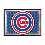 Chicago Cubs: Team Spirit - Framed Mirrored Wall Sign, AGS-MBCUBS-265-02A