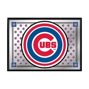 Chicago Cubs: Team Spirit - Framed Mirrored Wall Sign, AGS-MBCUBS-265-02A
