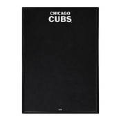 Chicago Cubs: Wordmark - Framed Chalkboard, AGS-MBCUBS-623-02A