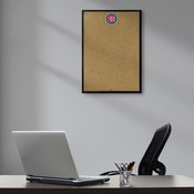 Chicago Cubs: Framed Corkboard, AGS-MBCUBS-643-01A