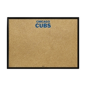 Chicago Cubs: Wordmark - Framed Corkboard, AGS-MBCUBS-643-02A