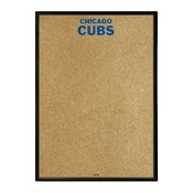 Chicago Cubs: Wordmark - Framed Corkboard, AGS-MBCUBS-643-02A