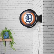 Detroit Tigers: Original Round Rotating Lighted Wall Sign, MBDETT-115-01