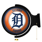 Detroit Tigers: Original Round Rotating Lighted Wall Sign, MBDETT-115-01