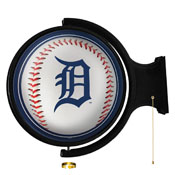 Detroit Tigers: Baseball - Original Round Rotating Lighted Wall Sign, MBDETT-115-31