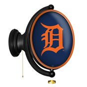 Detroit Tigers: Original Oval Rotating Lighted Wall Sign, FNB-MBDETT-125-01A
