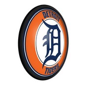 Detroit Tigers: Round Slimline Lighted Wall Sign, MBDETT-130-01