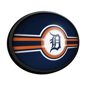 Detroit Tigers: Oval Slimline Lighted Wall Sign, FNB-MBDETT-140-01A