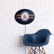 Detroit Tigers: Oval Slimline Lighted Wall Sign, FNB-MBDETT-140-01A