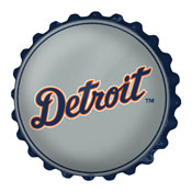 Detroit Tigers: Wordmark - Bottle Cap Wall Sign, MBDETT-210-02