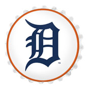 Detroit Tigers: Bottle Cap Wall Light, MBDETT-215-01