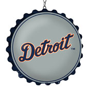 Detroit Tigers: Wordmark - Bottle Cap Dangler, MBDETT-220-02