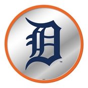 Detroit Tigers: Modern Disc Mirrored Wall Sign, AGS-MBDETT-235-01A