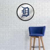 Detroit Tigers: Modern Disc Mirrored Wall Sign, AGS-MBDETT-235-01A