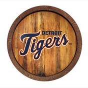 Detroit Tigers: "Faux" Barrel Top Sign, FNB-MBDETT-240-01