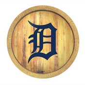 Detroit Tigers: Logo - "Faux" Barrel Top Sign, FNB-MBDETT-240-04