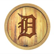 Detroit Tigers: Logo - Branded "Faux" Barrel Top Sign, FNB-MBDETT-240-05