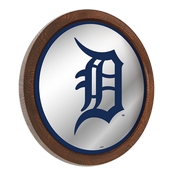 Detroit Tigers: "Faux" Barrel Top Mirrored Wall Sign, AGS-MBDETT-245-01A
