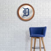 Detroit Tigers: "Faux" Barrel Top Mirrored Wall Sign, AGS-MBDETT-245-01A