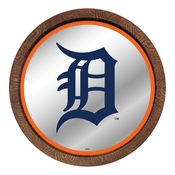 Detroit Tigers: "Faux" Barrel Top Mirrored Wall Sign, AGS-MBDETT-245-01A