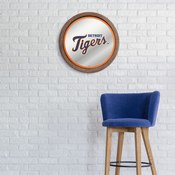 Detroit Tigers: Logo - "Faux" Barrel Top Mirrored Wall Sign, AGS-MBDETT-245-02A