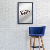 Detroit Tigers: Vertical Framed Mirrored Wall Sign, AGS-MBDETT-275-01A