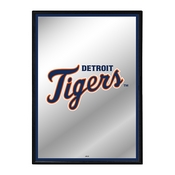 Detroit Tigers: Vertical Framed Mirrored Wall Sign, AGS-MBDETT-275-01A
