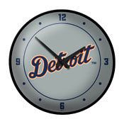Detroit Tigers: Wordmark - Modern Disc Wall Clock, MBDETT-510-02