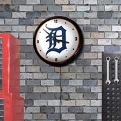 Detroit Tigers: Retro Lighted Wall Clock, MBDETT-550-01