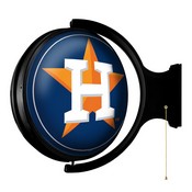 Houston Astros: Logo - Original Round Rotating Lighted Wall Sign, FNB-MBHOUS-115-02A