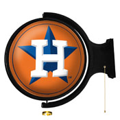 Houston Astros: Logo - Original Round Rotating Lighted Wall Sign, FNB-MBHOUS-115-02A