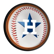 Houston Astros: Baseball - Round Slimline Lighted Wall Sign, FNB-MBHOUS-130-31A