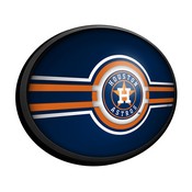 Houston Astros: Oval Slimline Lighted Wall Sign, FNB-MBHOUS-140-01A