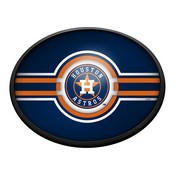 Houston Astros: Oval Slimline Lighted Wall Sign, FNB-MBHOUS-140-01A