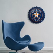 Houston Astros: Bottle Cap Wall Sign, MBHOUS-210-01