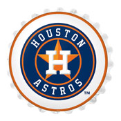 Houston Astros: Bottle Cap Wall Light, MBHOUS-215-01