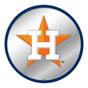 Houston Astros: Logo - Modern Disc Mirrored Wall Sign, AGS-MBHOUS-235-02A