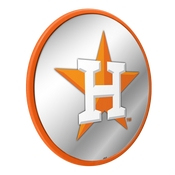 Houston Astros: Logo - Modern Disc Mirrored Wall Sign, AGS-MBHOUS-235-02A