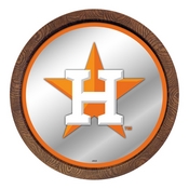 Houston Astros: Logo - "Faux" Barrel Top Mirrored Wall Sign, AGS-MBHOUS-245-02A