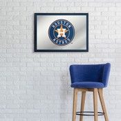 Houston Astros: Framed Mirrored Wall Sign, AGS-MBHOUS-265-01A