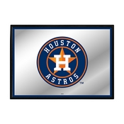 Houston Astros: Framed Mirrored Wall Sign, AGS-MBHOUS-265-01A